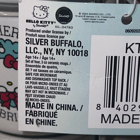 Hello Kitty Stackable Espresso Set - Picture 2 of 2